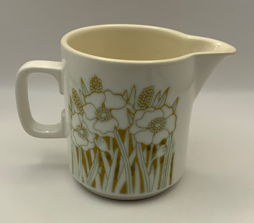 Vintage hornsea jug - hornsea, fleur