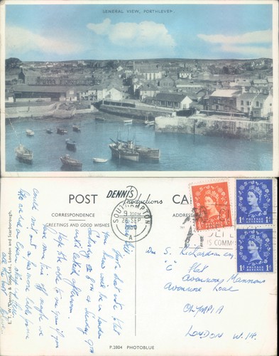 General view porthleven - view, of