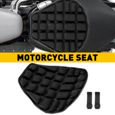 For Lycra ComFitst Gel Seat Cushion Cover Shock Absorb Pad Motorcycle/bike Black