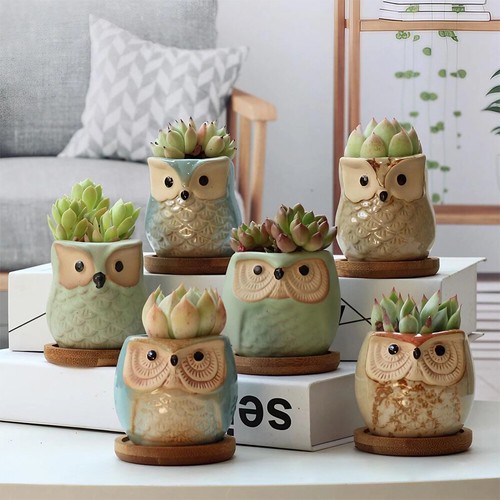 Small ceramic owl - small,