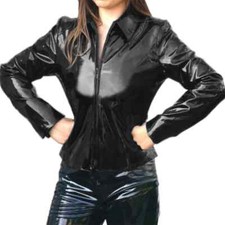 Women PVC Long Sleeve