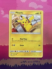 Pokemon Card Pikachu Unified Minds Common 55/236 Near Mint