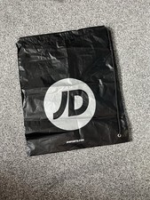JD Sports Drawstring Bag Black