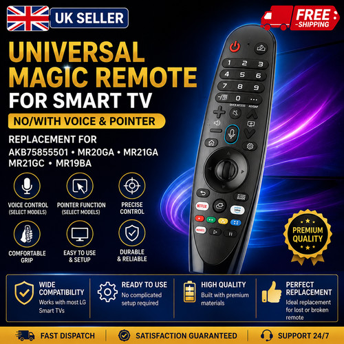 Magic remote for smart - lg, tv