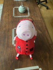 Peppa Pig Ladybird Outfit (30cm) Small & Soft Plush Toy