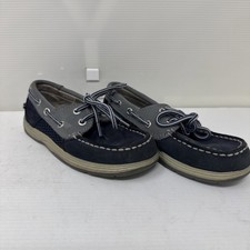 Sperry Boys Navy Top Sider Sea