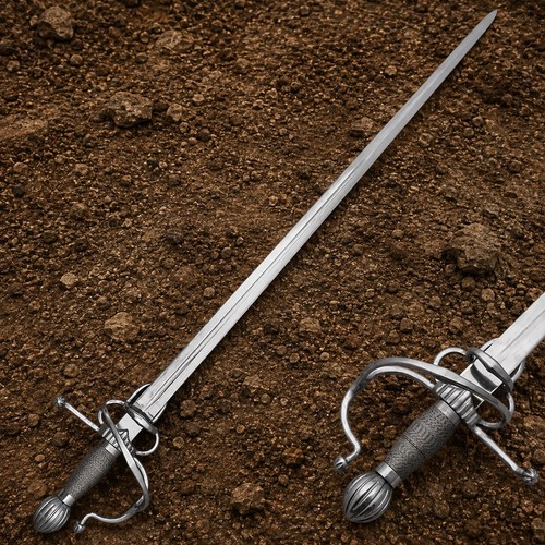 Handmade swept hilt rapier - swept,