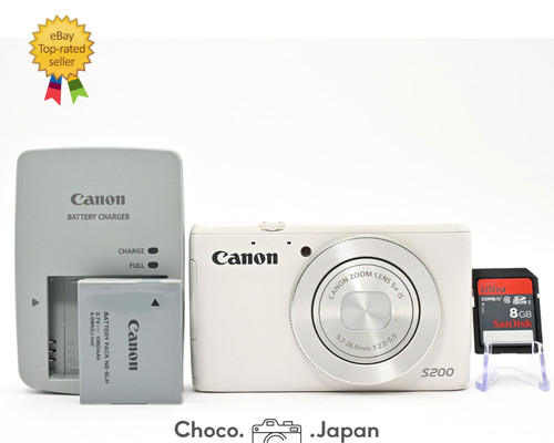 Canon powershot s200 white - s200, ccd