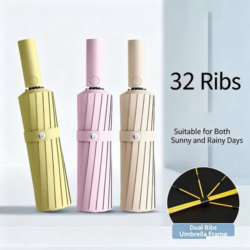 Ribs foldable umbrella maxi - umbrella,