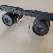 Eschenbach Tele 3x Distance Binocular System Magnifier Glasses Vgc