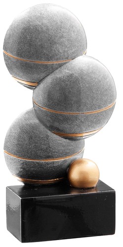 Boule petanque trophy - , with