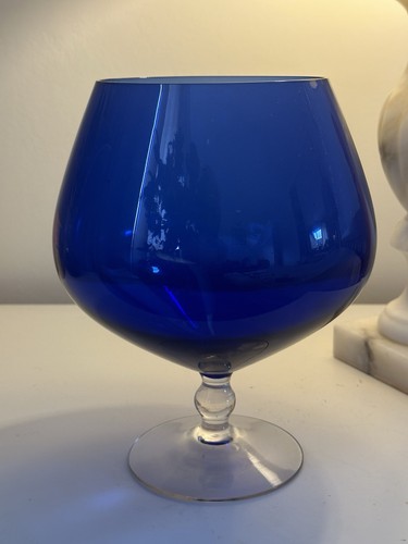 Vintage large bluе glass - bluе,