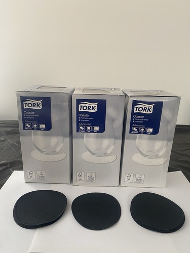 Tork black round paper - round,