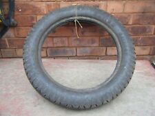 BALLOON CORD TYRE 400X18 DAVIES TIRE BSA HARLEY DAVIDSON TRIUMPH VINTAGE MOTORCY