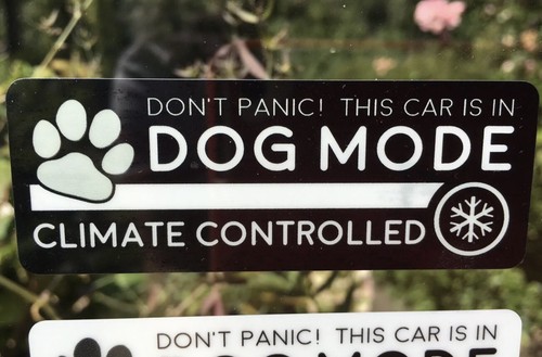 Dog mode car sticker air - dog, sticker,