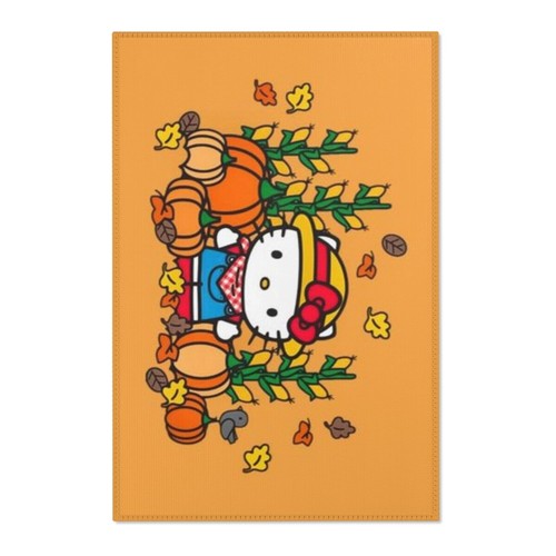 Hello kitty fall - kitty, rug