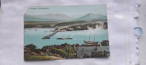 Vintage postcard bangor - vintage,