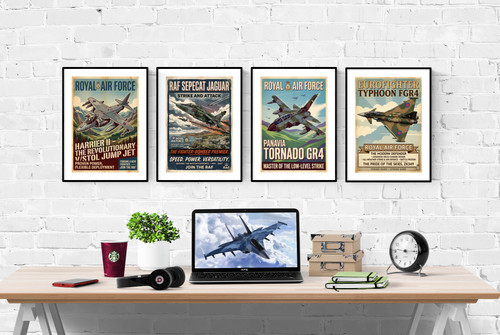 Raf fighter jet vintage - jet,