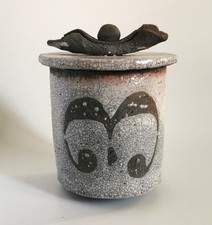 Tracy Myers Raku Fired Lidded