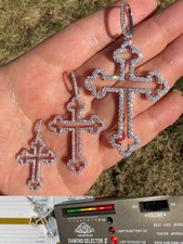 Real 925 Silver Cutout Gothic