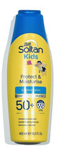 🆕400ml Boots Soltan Kids Protect & Moisturise 50+ Sun Care Lotion