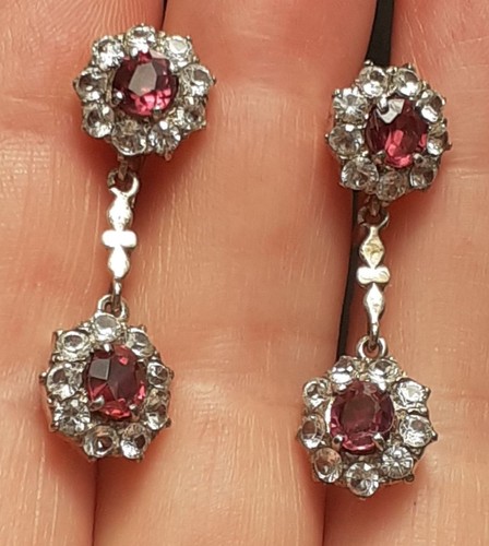 Antique garnet cluster - antique,
