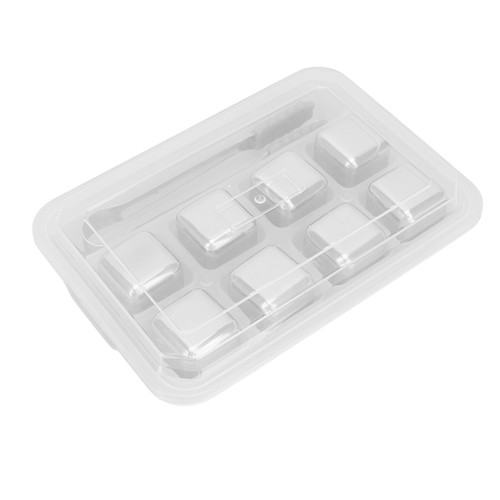 8pcs stainless steel ice - 8pcs,