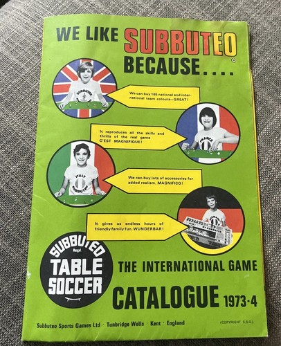 Subbuteo football original - football,