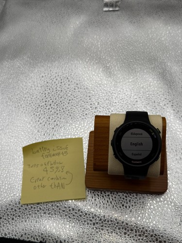 Garmin forerunner gps - garmin, 45