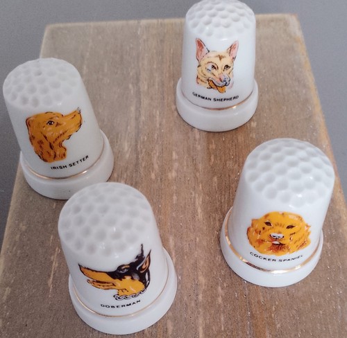 Collectable thimbles dog - collectable, 4