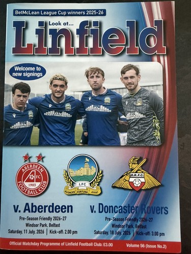 Linfield aberdeen - aberdeen, &