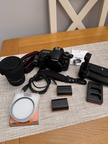 Canon 70d with - sigma, 18-50