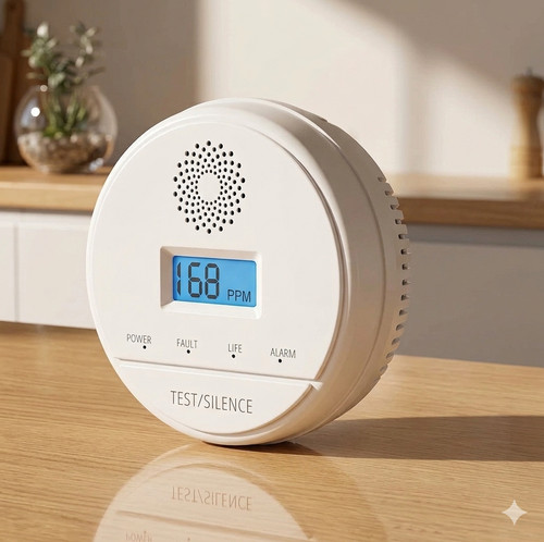 Carbon monoxide detector - carbon,