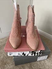 Moda In Pelle Chera Suede Pink