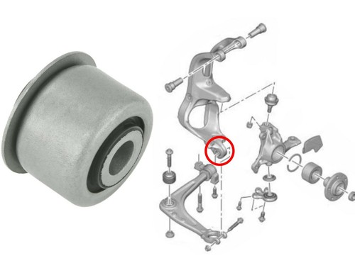 Front suspension knuckle arm - front,