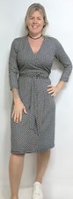 HOBBS Dress 3/4 Slv Dina Wrap