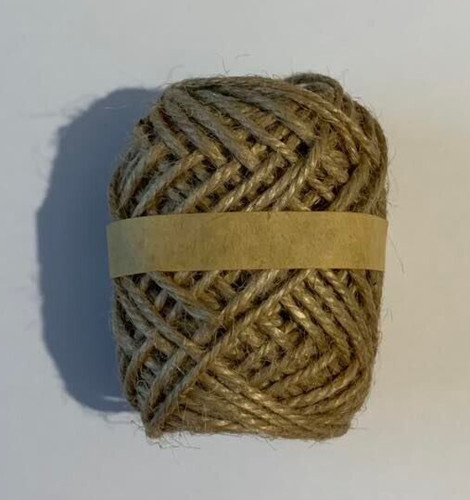 10m natural jute string - jute, cord