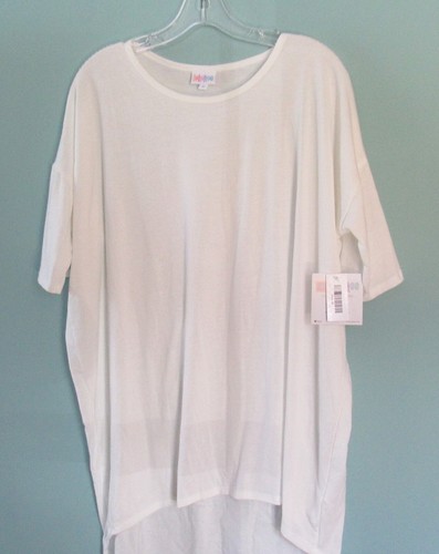 Lularoe irma white solid - lularoe,