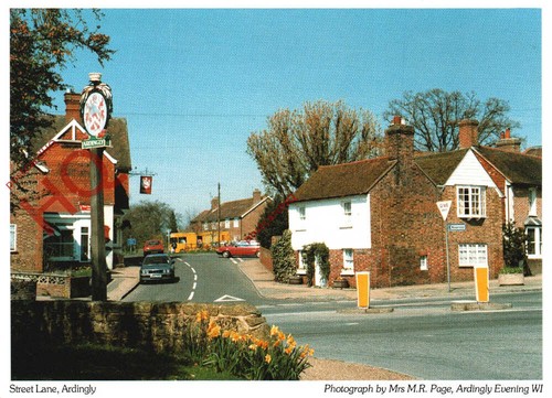Picture postcard ardingly - picture, postcard::ardingly