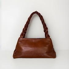 Ciccia brown leather handbag - leather,