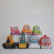 Vtech Toot Toot Full Set Of 7 Cory Carson Mini Car Playzone Toy Vehicle Bundle