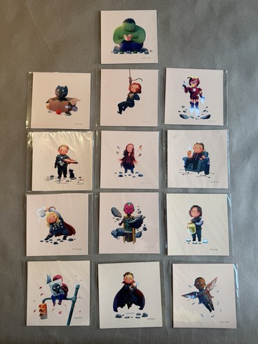Olly moss avengers pals - moss, art