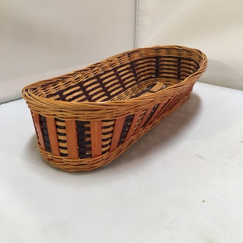 Woven wicker basket home decor - basket,