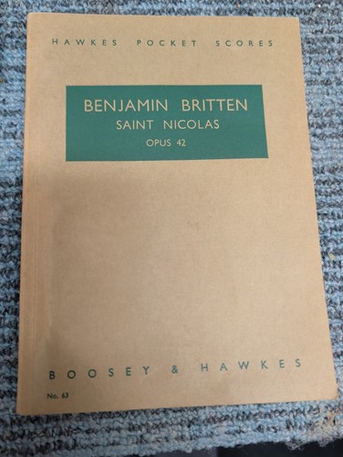 Benjamin britten nicholas - benjamin,