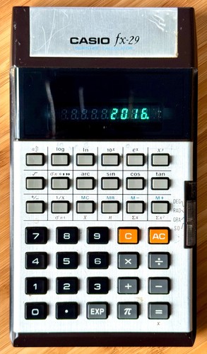Casio vintage - fx-29,