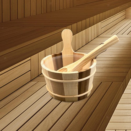 Wood sauna barrel and - wood,