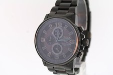 Men's Citizen CA0295-58E Eco-Drive NIGHTHAWK Black Stainless Chronograph Watch