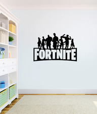 FORTNITE Wall Art Sticker Game High Quality Bedroom Decal Characters