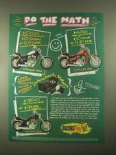 1997 Suzuki Motorcycle Ad - Intruder 1400, Savage 650