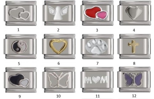 Italian charms bracelet - italian,